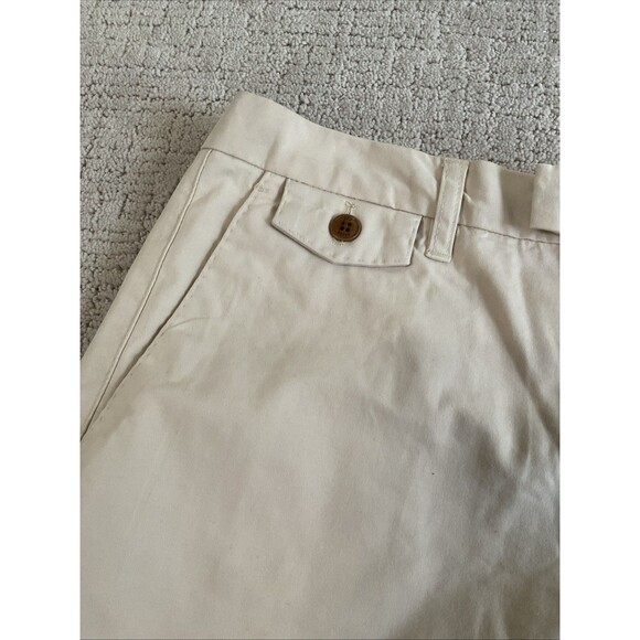 Ted Baker MENS Off White Flat Front Shorts Size 32 X 9.5. NWT - Picture 4 of 10
